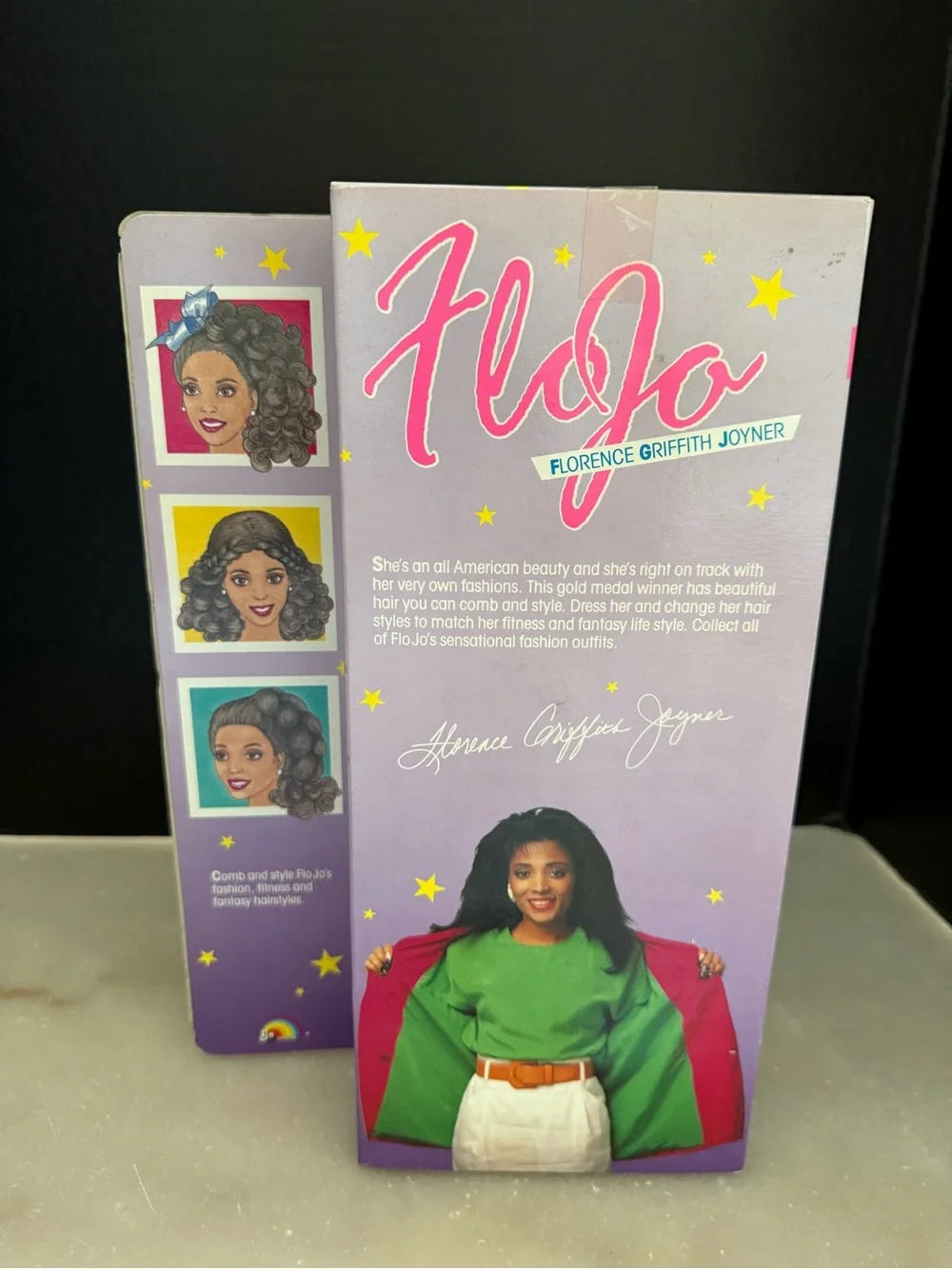 LJN Toys 2501 Flojo Florence Griffith Joyner 1989 Doll